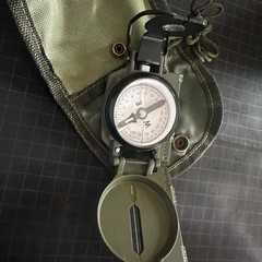 Cammenga Model 3h Tritium Lensatic Compass US Military Issue Pouch