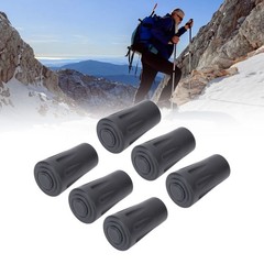 20Pcs Hiking Pole Tips Anti Slip 11mm Hole Reduce Wear Hiking Pole Ends NY