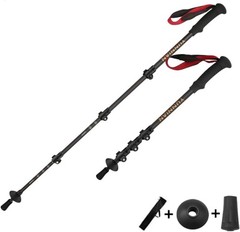 Carbon Fiber Ultralight Trekking Pole with Adjustable Quick Flip Locks