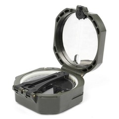 Pocket Transit Army Geology Compass for Outdoor Hiking Camping Survival Marching