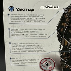 Yaktrax Pro Traction Cleats for Snow and Ice Black Size Medium 08611