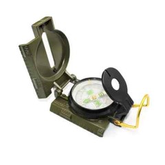 Professional Military Style Liquid Metal Body Compass Navigation Survival Hiking