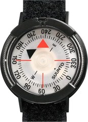 Compact Waterproof Wrist Compass for Easy Navigation in Northern Hemisphere