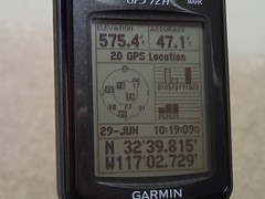 Garmin 72H GPS Handheld Personal Navigator Works but User Item
