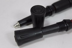 Two Replacement Rubber Head for Walking Stick Trekking Hiking Pole Alpenstock