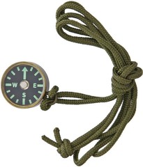 Combat Ready Compass Olive Drab Neck Lanyard 0.75″ Diameter – J20