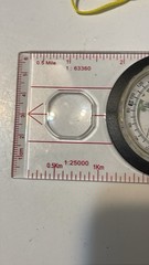 Coleman Compass Plastic Magnifier W/Cord