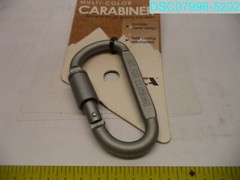 QTY=3: Utility Series 17610 Metal Locking Carabiner 077341151302