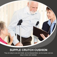 2 Pairs crutch accessories Pads Forearm Crutch Pads Replacment Cushion