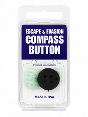 Escape Evasion Compass Button Hidden Mini Survival Compass Made in USA