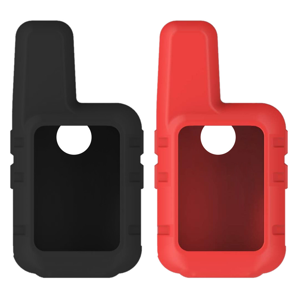 Wearable4U Garmin InReach Mini 2 Pack Silicone Protective Cases (Black/Orange)