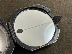 Vintage Sokkisha Tokyo Transit Compass in Leather Case