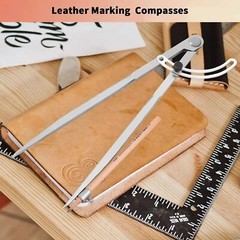Portable 24-Inch Metal Compass for Professional Woodworking and Geometry Tasks