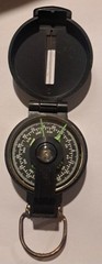 Vintage Engineer Lensatic Compass 2” Liquid Filled Working