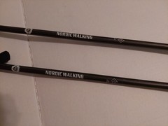 Nordic Walking Sticks Adjustable Locks Expandable To 54 Lightweight Trekking