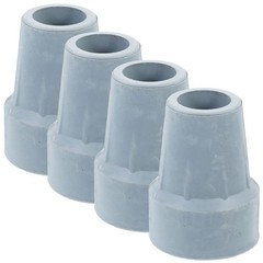 4Pcs Reusable Rubber Feet Replacement Hiking Pole Tips Non Slip Shock Absorbing