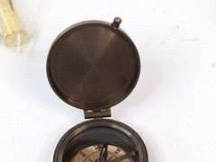 Gift for Son from Mom Dad | Engraved Compass 2″ Father to Son Gifts Mom to Son