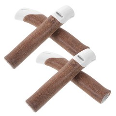 4Pcs Walking Cane Cork Grip Handles with Easy Installation for Hiking Gear