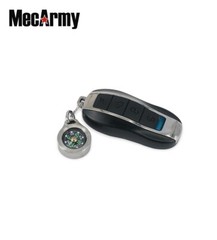 MecArmy Keychain Compass CMP titanium. used, with scratch