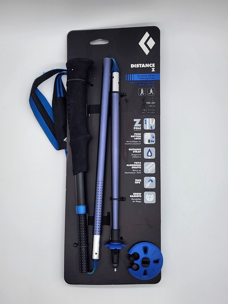 Black Diamond Distance Z Trekking Poles, 100 cm. 2 trekking poles