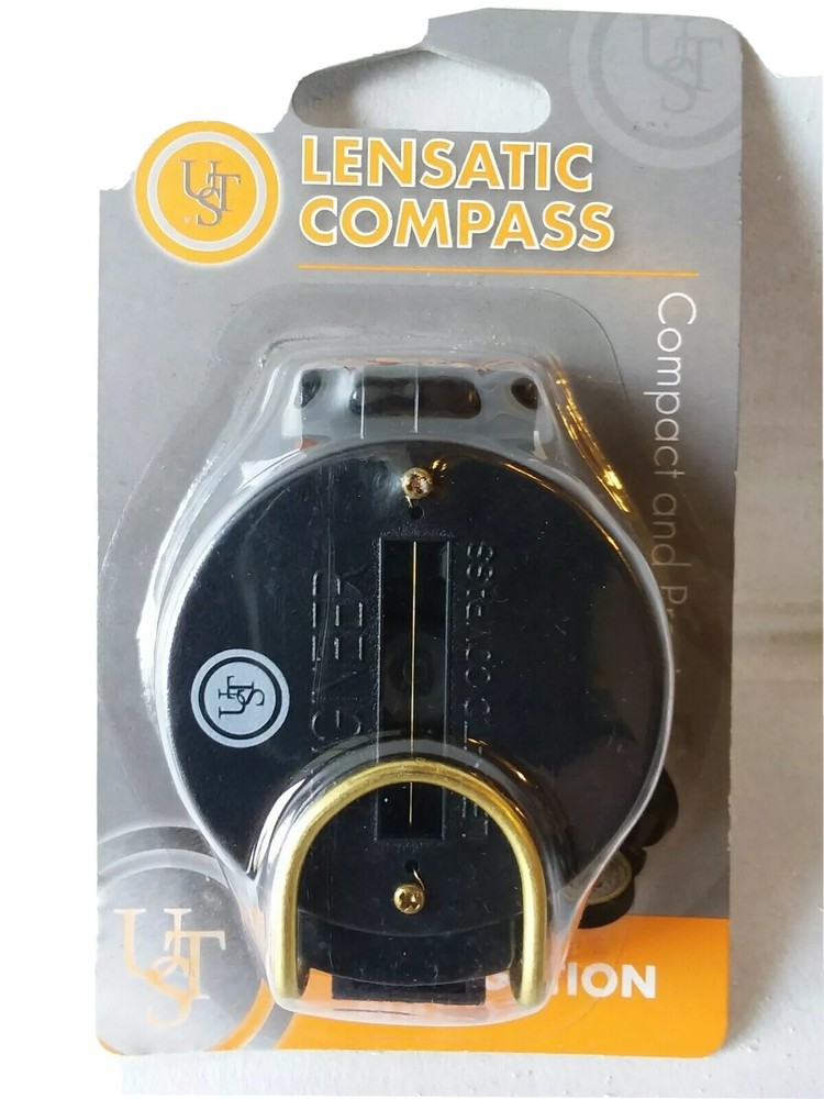 ULTIMATE SURVIVAL TECHNOLOGIES Lensatic Compass 20-310-DC45, new in package