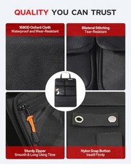 Tour Pack Lid Organizer Motorcycle Universal Storage Liner Bag Clear Pocket