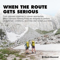Distance Z Trekking Poles Pair Ultralight Foldable Z-Pole Design Trail Running