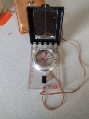 VTG Silva Type 15T The Ranger Navigation Compass w/ Leather Case