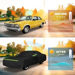 QUNSUNUS Car Cover Waterproof Malibu Classic Car for Chevelle Malibu 1973-1977