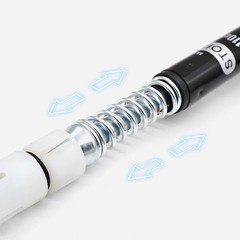 AOLIKES Aluminum Telescopic Hiking Poles Walking Stick 4-Section 50-110cm