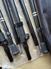 Trekology Aluminum Foldable Trekking Poles Trekz XE Black NOB