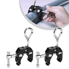 MultiPurpose Aluminum Alloy Crab Clamps for Outdoor Activities Set of for 2