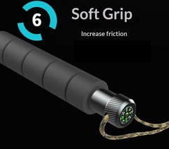 Multi-Functional Hiking Stick Tactical Hiking Pole – Tool Equipment Hiking Pole