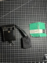 West Germany High End Compass Kompass Wilkie schwarz Germany vintage Rare