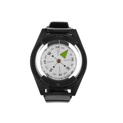 Wrist Compass Military Outdoor Climbing Camping Compass Survival Watch Band BT