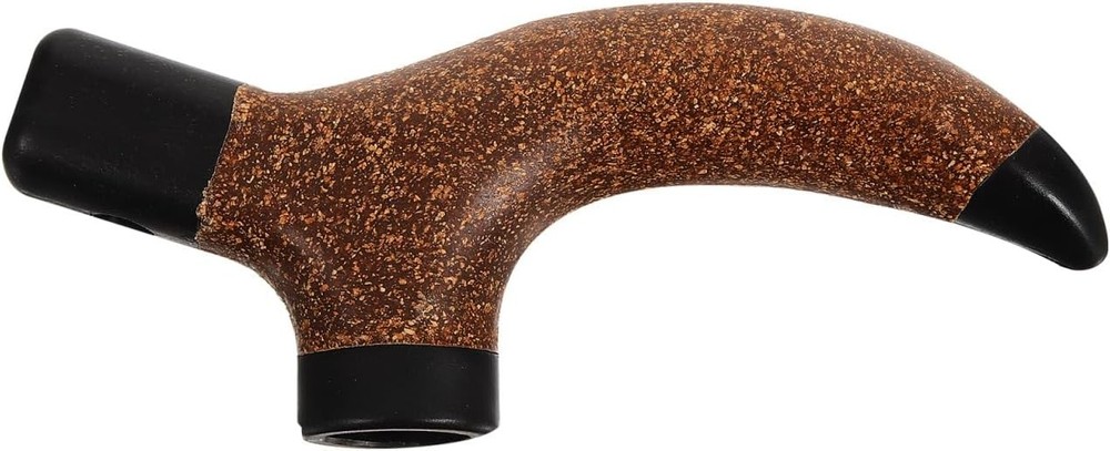 Walking Stick Handle Replacements, Wooden Cane Adapter Attachment for Trekking