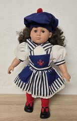 Doll Vinyl Doll Simba 46cm Sleep Eyes Maritime Vintage Excellent Condition