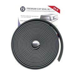 Premium Cap Seal XL 23 FT (2″ Width x .200″ Height x 23′ Length) EPDM Rubber