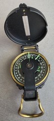 Vintage TC Engineer Directional Compass Japan Red Cloth Bag Works Good