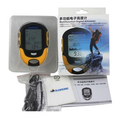 FR500 LCD Altimeter Barometer Hygrometer Torch B5G9