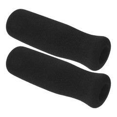 2Pcs Black Universal Handle Covers Soft Nbr Cushion Pads for Crutches Walkers