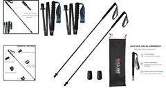Portable Ultralight Carbon Fiber Trekking Poles – Compact & Durable for Hikers