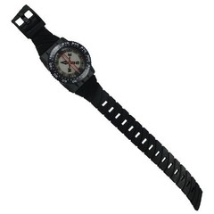 Deluxe Diving Wrist Compass with Hose Mount, Glowing Dial, 80m Depth Rating, Adj