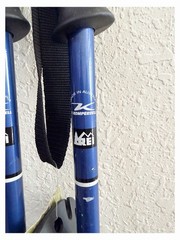REI SUMMIT Komperdell Winter Basket Telescopic 7075 Alloy Trekking Poles Hiking