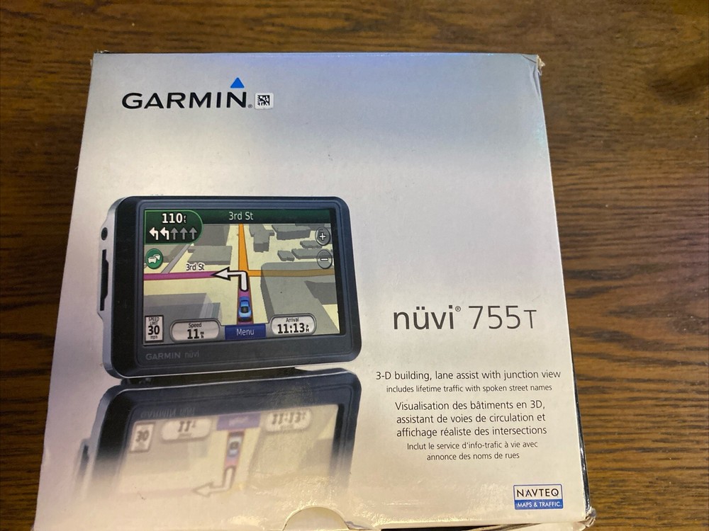 Garmin nuvi 755t GPS 4.3″ Touchscreen Bundle Free Shipping