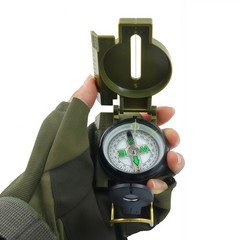 DC45-2C Magnetic Compass Lensatic Compass Metal Body for Hiking Outdoor
