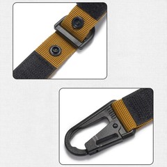 Outdoor Hanging Buckle Carabiner Nylon Webbing Strap for Hiking Camping Travel