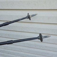 LL Bean / LEKI Collaboration Trekking Poles Set of 2 Used See Pics Adjustable