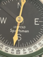 Vintage Leupold Sportsman Compass Hunting Fishing Hiking Camping