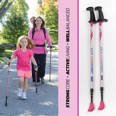 Urban Poling – Urban Poles 4Life – Lightweight, Aluminum Nordic Walking Sticks